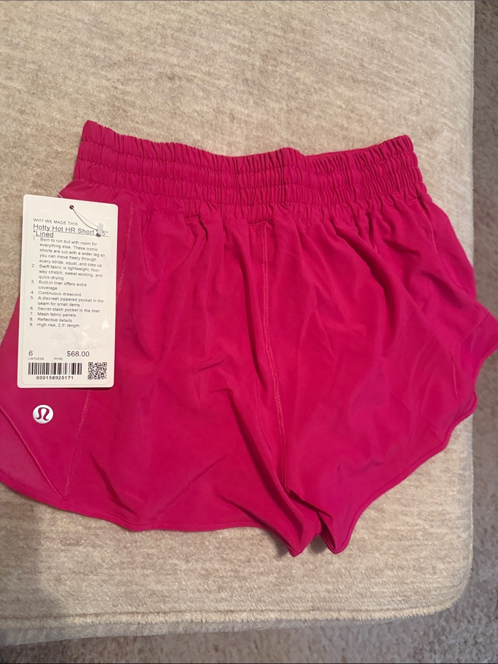 LULULEMON Pink Flare Hotty Hots